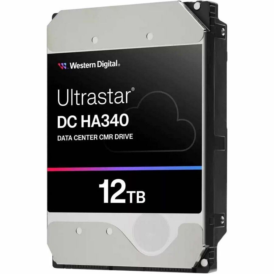 Alternate-Image1 Image for Western Digital Ultrastar DC HA340 WUS721212BLE6L4 12 TB Hard Drive - 3.5" Internal - SATA (SATA/600) - Conventional Magnetic Recording (CMR) Method