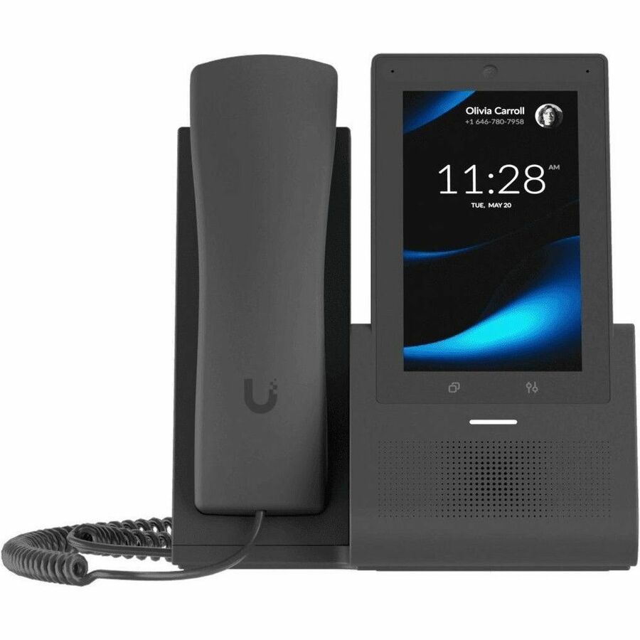 Alternate-Image8 Image for Ubiquiti G3 Touch Pro IP Phone - Corded - Corded - Wi-Fi, Bluetooth - Built-in Camera - Desktop - Black