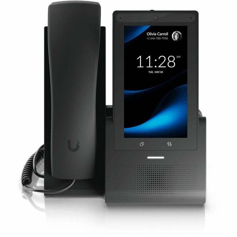 Alternate-Image6 Image for Ubiquiti G3 Touch Pro IP Phone - Corded - Corded - Wi-Fi, Bluetooth - Built-in Camera - Desktop - Black