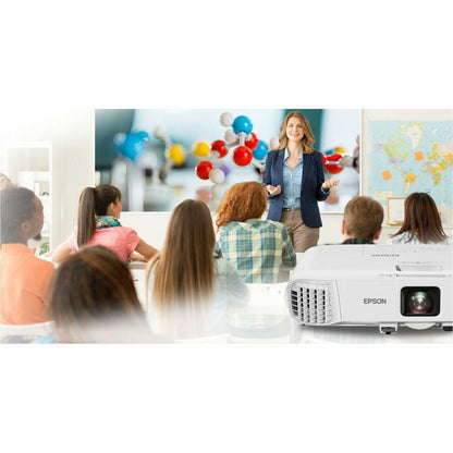 Life-Style Image for Epson PowerLite 994F 3LCD Projector - 16:10 - Ceiling Mountable - White