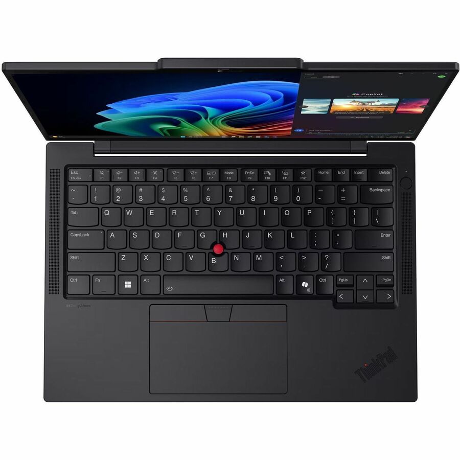 Alternate-Image2 Image for Lenovo ThinkPad T14s Gen 6 21QX000NUS 14" Touchscreen Copilot+ PC Notebook - WUXGA - 60 Hz - Intel Core Ultra 7 268V - 32 GB - 1 TB SSD - English Keyboard - Black