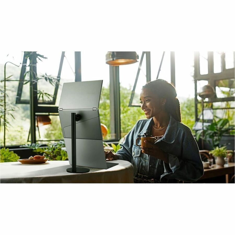 Alternate-Image9 Image for Asus ZenScreen Duo MQ149CD 14" Class WUXGA OLED Monitor - 16:10 - Silver