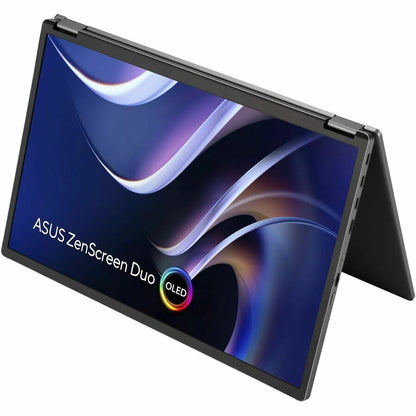 Alternate-Image2 Image for Asus ZenScreen Duo MQ149CD 14" Class WUXGA OLED Monitor - 16:10 - Silver