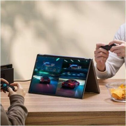 Alternate-Image4 Image for Asus ZenScreen Duo MQ149CD 14" Class WUXGA OLED Monitor - 16:10 - Silver