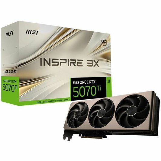 Main Image for MSI RTX 5070 TI 16G INSPIRE 3X OC