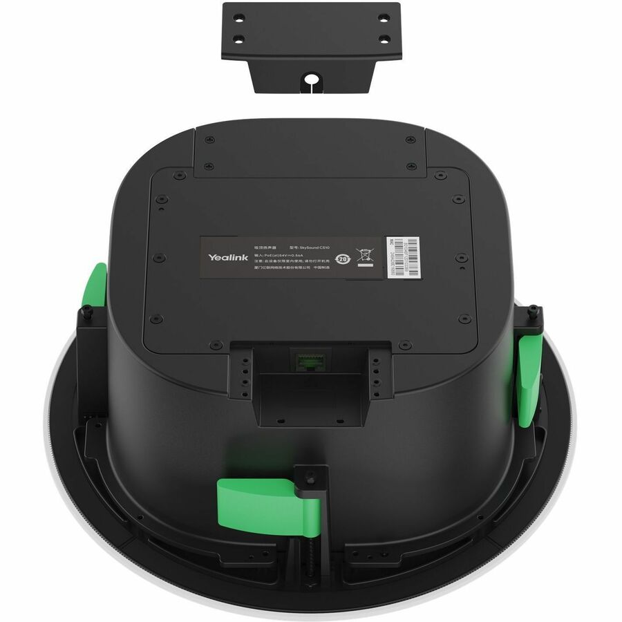 Rear Image for Yealink CS10 2-way Ceiling Mountable Speaker - 24 W RMS - White, Black