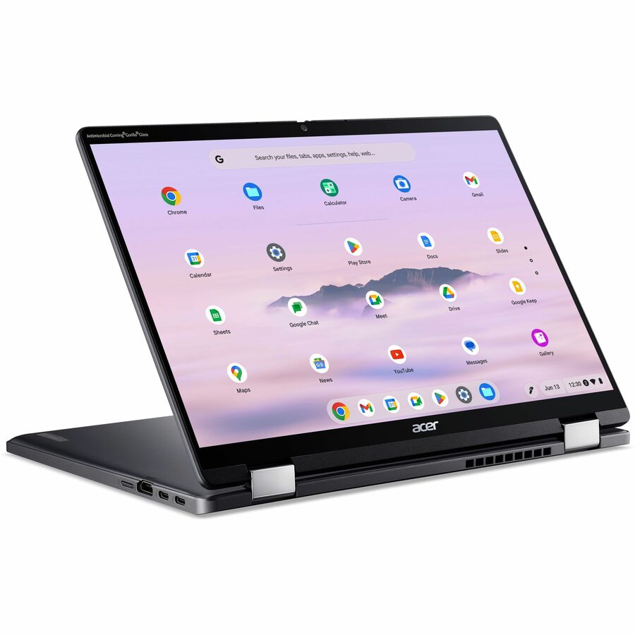 Alternate-Image1 Image for Acer Chromebook Plus Spin 714 CPE794-1N CPE794-1N-56FV 14" Touchscreen Convertible 2 in 1 Chromebook - WUXGA - 60 Hz - Intel Core Ultra 5 125U - 16 GB - 256 GB SSD - English (US) Keyboard - Iron