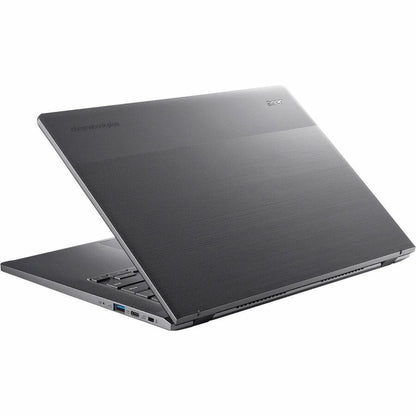 Rear Image for Acer Chromebook Plus 514 CBE594-1T CBE594-1T-32YT 14" Touchscreen Chromebook - Full HD - 60 Hz - Intel Core i3 i3-N305 - 8 GB - 256 GB SSD - English (US) Keyboard - Silver