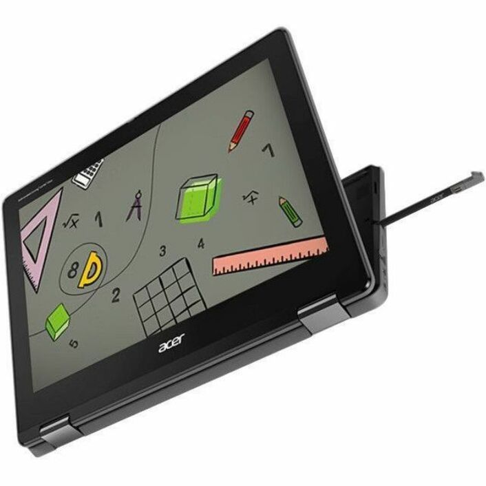 Alternate-Image3 Image for Acer Chromebook Spin 512 R857TN R857TN-C21M 12.2" Touchscreen Convertible 2 in 1 Chromebook - WUXGA - 60 Hz - Intel N-Series N150 - 8 GB - 64 GB Flash Memory - English (US) Keyboard - Black