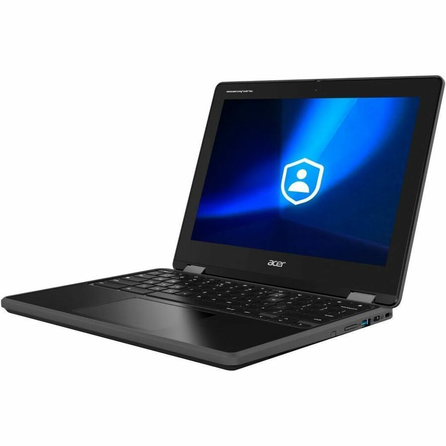 Left Image for Acer Chromebook Spin 512 R857TN R857TN-C21M 12.2" Touchscreen Convertible 2 in 1 Chromebook - WUXGA - 60 Hz - Intel N-Series N150 - 8 GB - 64 GB Flash Memory - English (US) Keyboard - Black