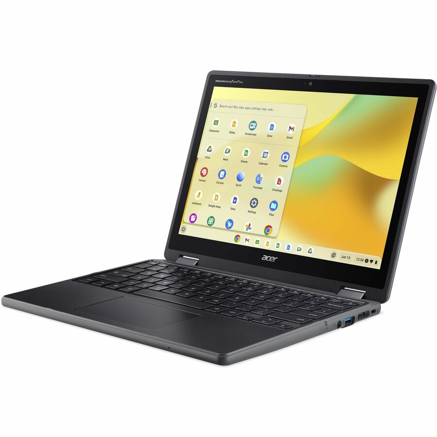 Alternate-Image8 Image for Acer Chromebook Spin 512 R857T R857T-C648 12.2" Touchscreen Convertible 2 in 1 Chromebook - WUXGA - 60 Hz - Intel N-Series N150 - 8 GB - 64 GB Flash Memory - English (US) Keyboard - Black