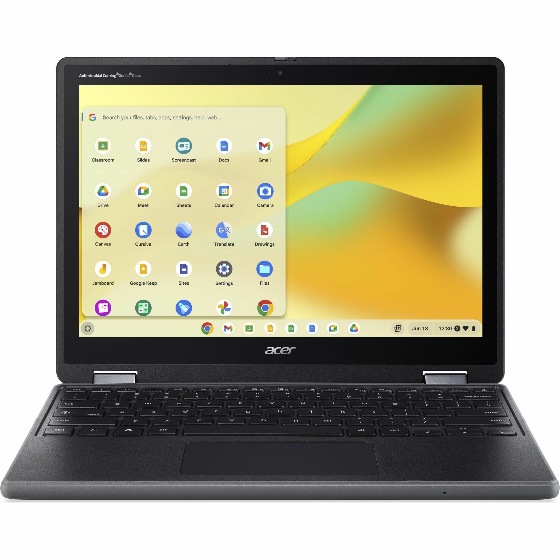 Main Image for Acer Chromebook Spin 512 R857T R857T-C648 12.2" Touchscreen Convertible 2 in 1 Chromebook - WUXGA - 60 Hz - Intel N-Series N150 - 8 GB - 64 GB Flash Memory - English (US) Keyboard - Black
