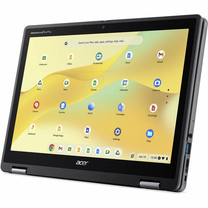 Alternate-Image4 Image for Acer Chromebook Spin 512 R857T R857T-C648 12.2" Touchscreen Convertible 2 in 1 Chromebook - WUXGA - 60 Hz - Intel N-Series N150 - 8 GB - 64 GB Flash Memory - English (US) Keyboard - Black