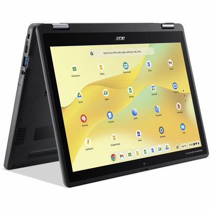 Alternate-Image1 Image for Acer Chromebook Spin 512 R857T R857T-C648 12.2" Touchscreen Convertible 2 in 1 Chromebook - WUXGA - 60 Hz - Intel N-Series N150 - 8 GB - 64 GB Flash Memory - English (US) Keyboard - Black