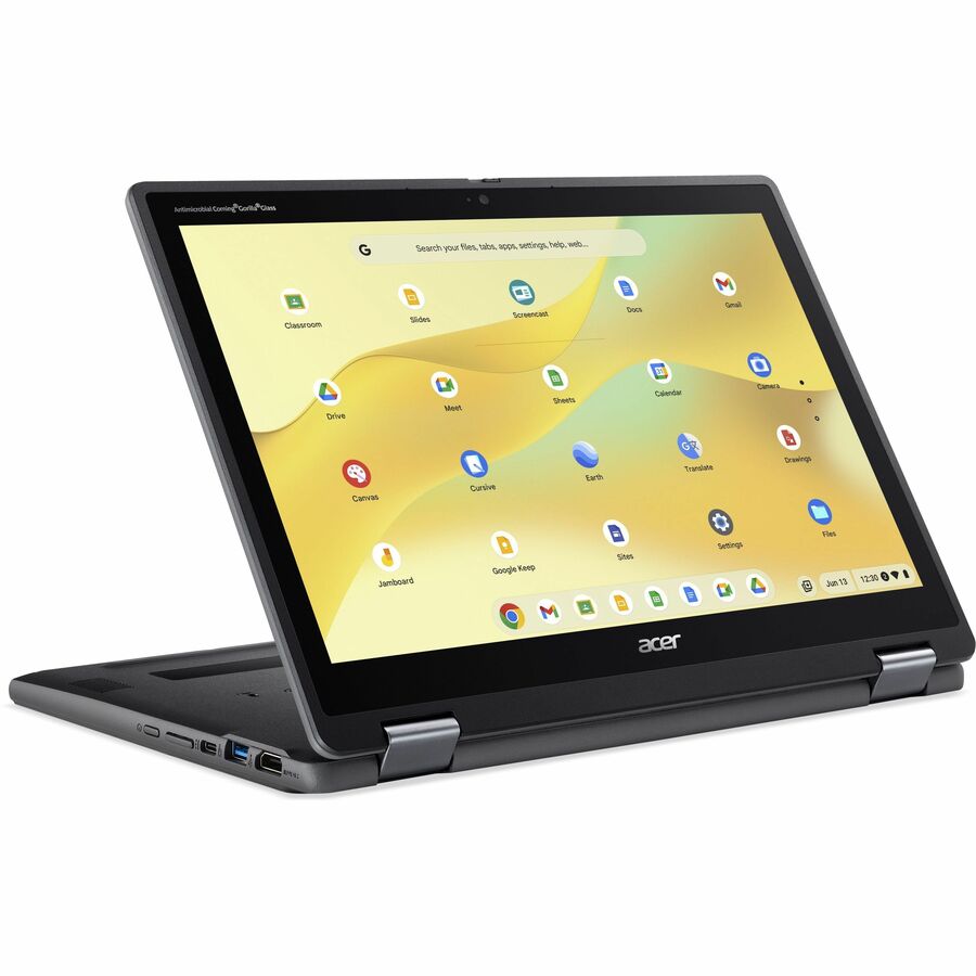 Alternate-Image5 Image for Acer Chromebook Spin 512 R857T R857T-C648 12.2" Touchscreen Convertible 2 in 1 Chromebook - WUXGA - 60 Hz - Intel N-Series N150 - 8 GB - 64 GB Flash Memory - English (US) Keyboard - Black