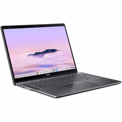Alternate-Image1 Image for Acer Chromebook Plus Spin 514 CPE594-1N CPE594-1N-316H 14" Touchscreen Convertible 2 in 1 Chromebook - WUXGA - 60 Hz - Intel Core 3 100U - 16 GB - 256 GB SSD - English (US) Keyboard - Iron