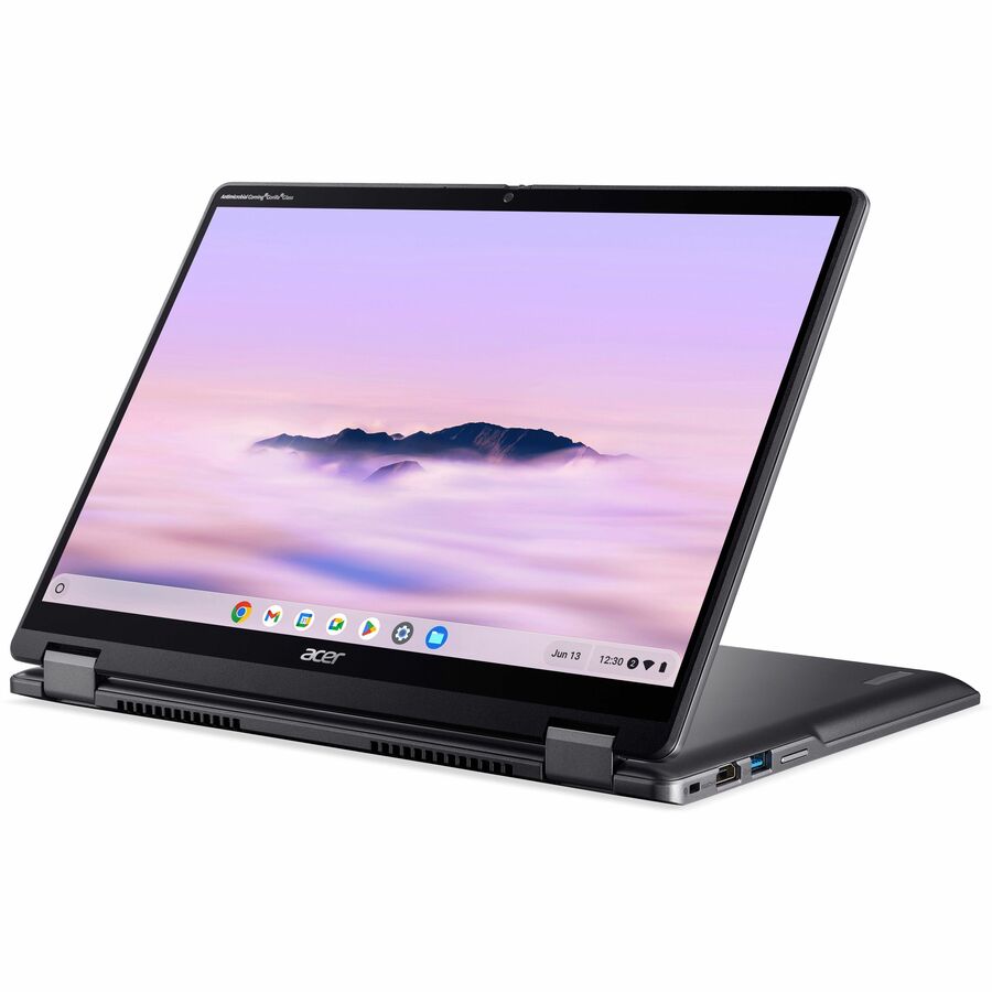 Alternate-Image4 Image for Acer Chromebook Plus Spin 514 CPE594-1N CPE594-1N-316H 14" Touchscreen Convertible 2 in 1 Chromebook - WUXGA - 60 Hz - Intel Core 3 100U - 16 GB - 256 GB SSD - English (US) Keyboard - Iron