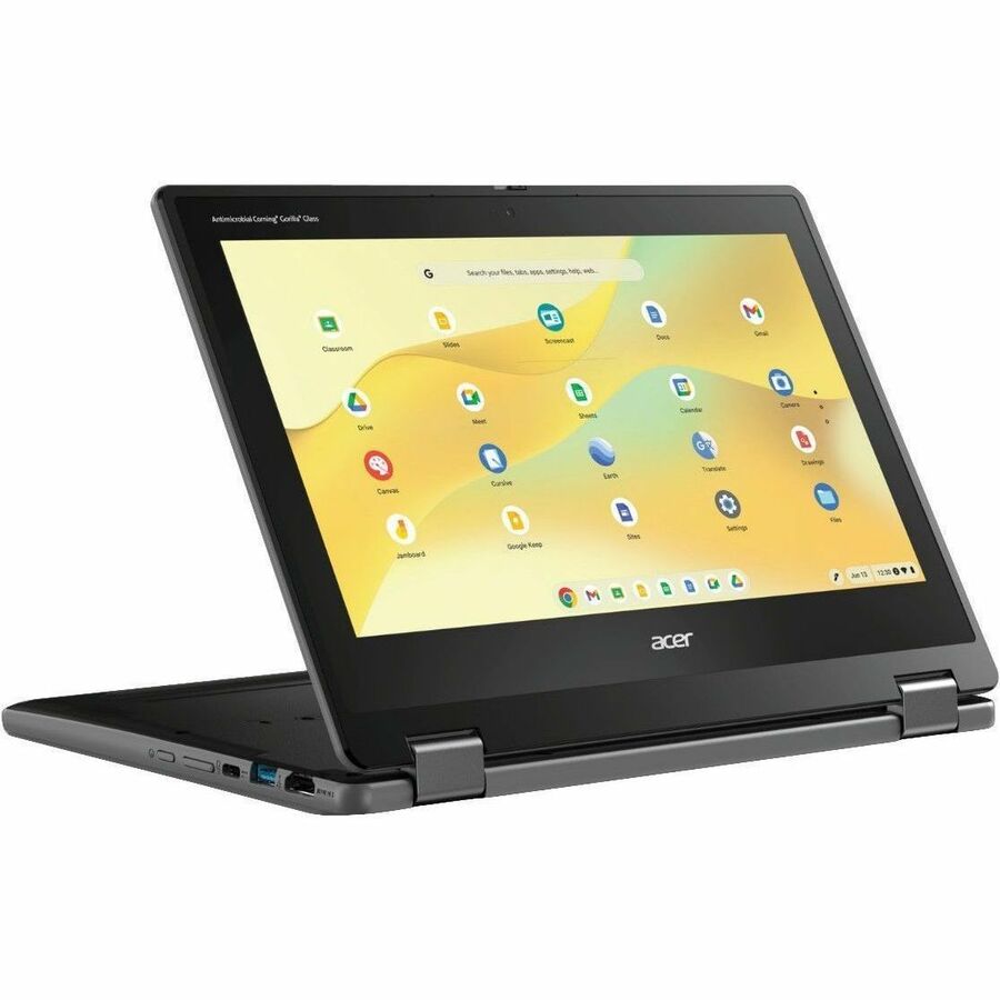 Right Image for Acer Chromebook Spin 511 R757TN R757TN-C21J 11.6" Touchscreen Convertible 2 in 1 Chromebook - HD - 60 Hz - Intel N-Series N150 - 8 GB - 64 GB Flash Memory - English (US) Keyboard - Black