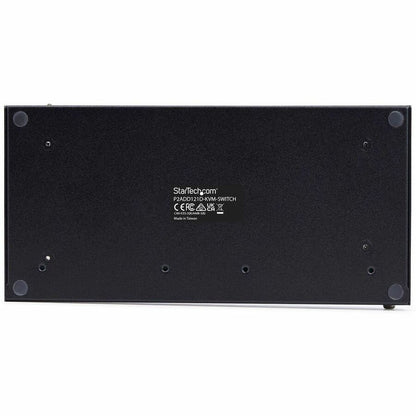 Bottom Image for StarTech 2-Port Dual-Monitor DisplayPort KVM Switch with Dual View Video Matrix, 4K 60Hz, 4x USB Hub Ports, TAA Compliant