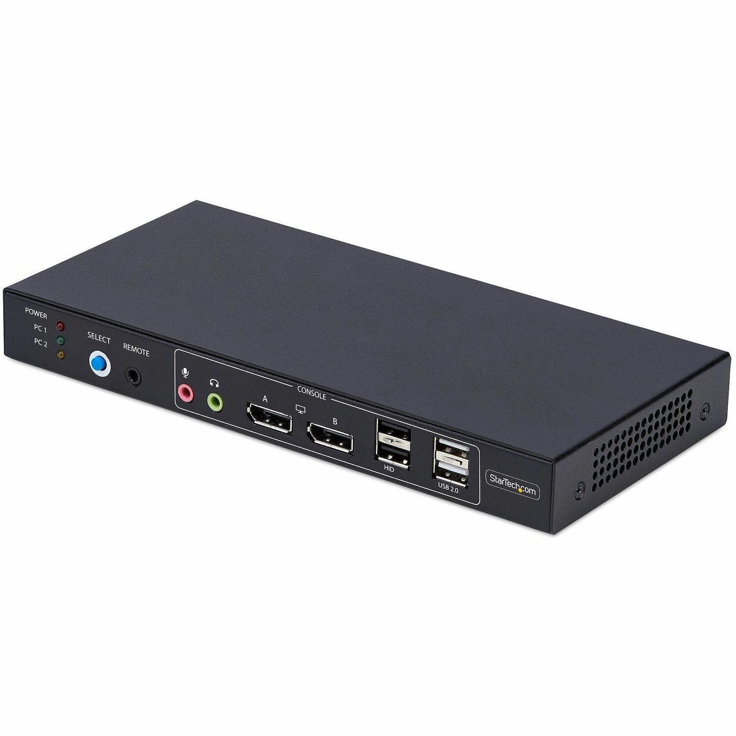 Main Image for StarTech 2-Port Dual-Monitor DisplayPort KVM Switch with Dual View Video Matrix, 4K 60Hz, 4x USB Hub Ports, TAA Compliant
