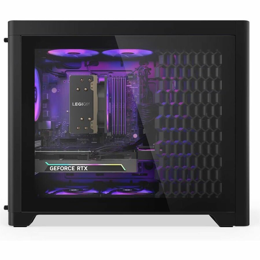 Right Image for Lenovo Legion T5 30AGB10 90YJ0015US Gaming Desktop Computer - AMD Ryzen 7 7700X - 32 GB - 1 TB SSD - Tower - Eclipse Black