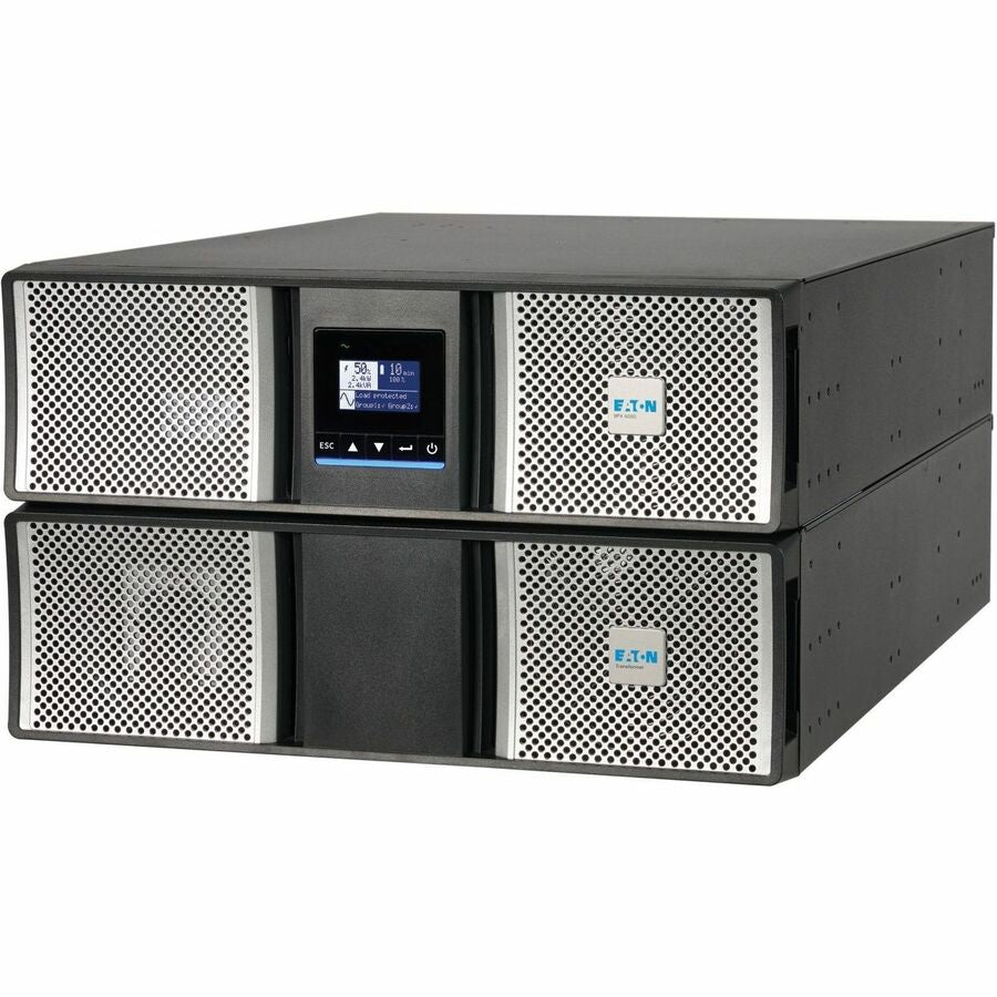 Left Image for Eaton 9PX G2 5000VA 5000W 208/120V Online Double-Conversion UPS - L6-30P or Hardwired Input, 18x 5-20R, 2x L6-20R, 1x L6-30R, Cybersecure Network Card, Extended Run, 6U Rack/Tower