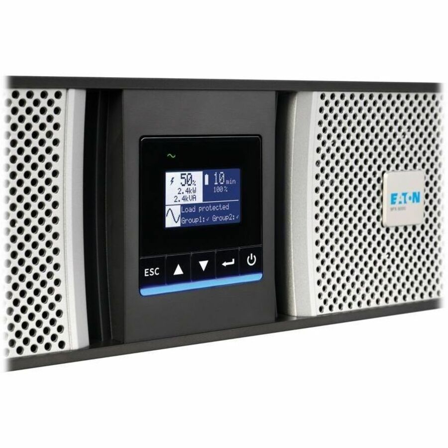 Alternate-Image6 Image for Eaton 9PX G2 5000VA 5000W 208/120V Online Double-Conversion UPS - L6-30P or Hardwired Input, 18x 5-20R, 2x L6-20R, 1x L6-30R, Cybersecure Network Card, Extended Run, 6U Rack/Tower