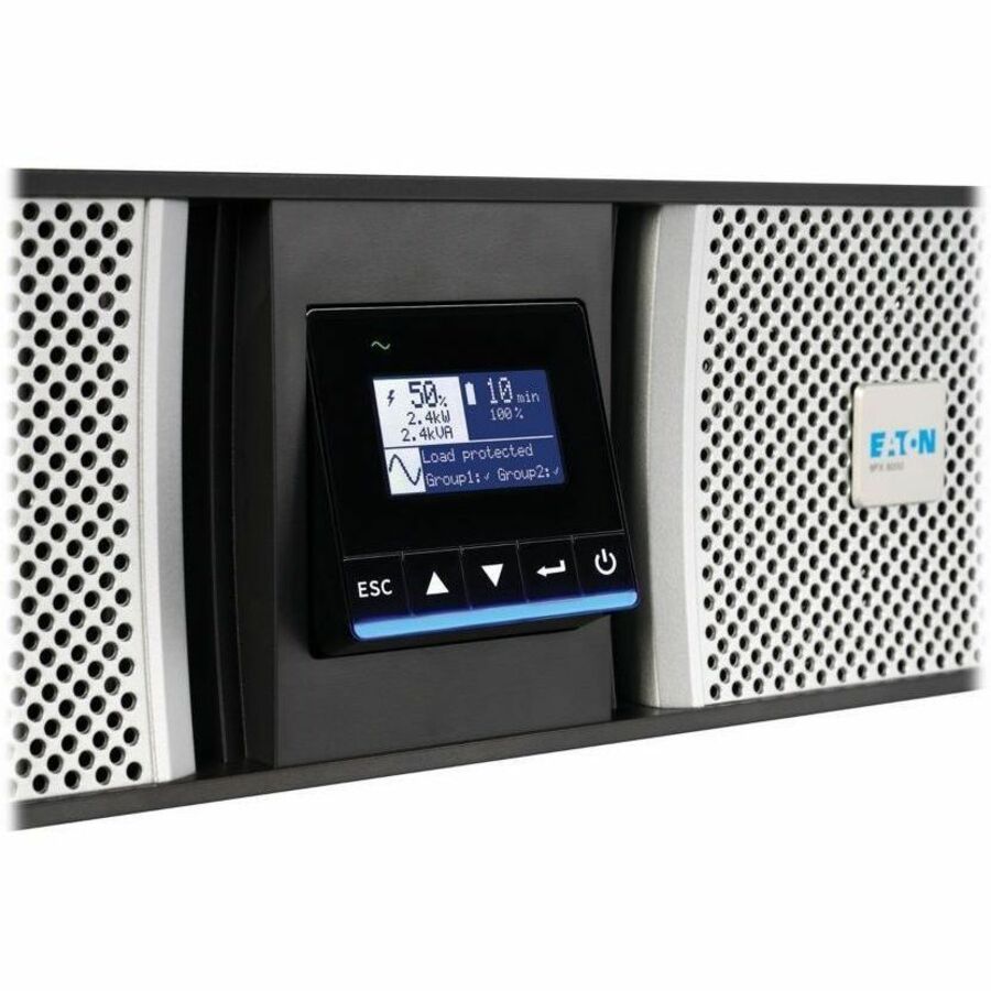Alternate-Image7 Image for Eaton 9PX G2 5000VA 5000W 208/120V Online Double-Conversion UPS - L6-30P or Hardwired Input, 18x 5-20R, 2x L6-20R, 1x L6-30R, Cybersecure Network Card, Extended Run, 6U Rack/Tower