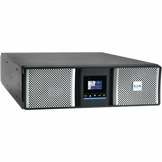 Main Image for Eaton 9PX G2 5000VA 5000W 208V Online Double-Conversion UPS - L6-30P or Hardwired Input, 2 L6-20R, 2 L6-30R, Hardwired Output, Cybersecure Network Card, Extended Run, 3U Rack/Tower