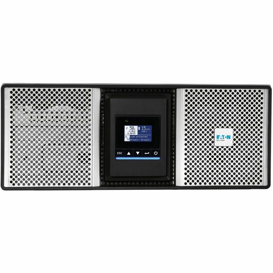 Front Image for Eaton 9PX G2 8000VA 8000W 208V Online Double-Conversion UPS - Hardwired Input, 4 L6-30R/Hardwired Output, Cybersecure Network Card, Extended Run, 4U Rack/Tower