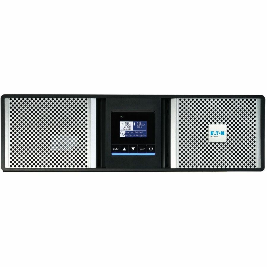 Alternate-Image2 Image for Eaton 9PX G2 6000VA 5400W 208V Online Double-Conversion UPS - L6-30P or Hardwired Input, 2 L6-20R, 2 L6-30R, Hardwired Output, Cybersecure Network Card, Extended Run, 3U Rack/Tower