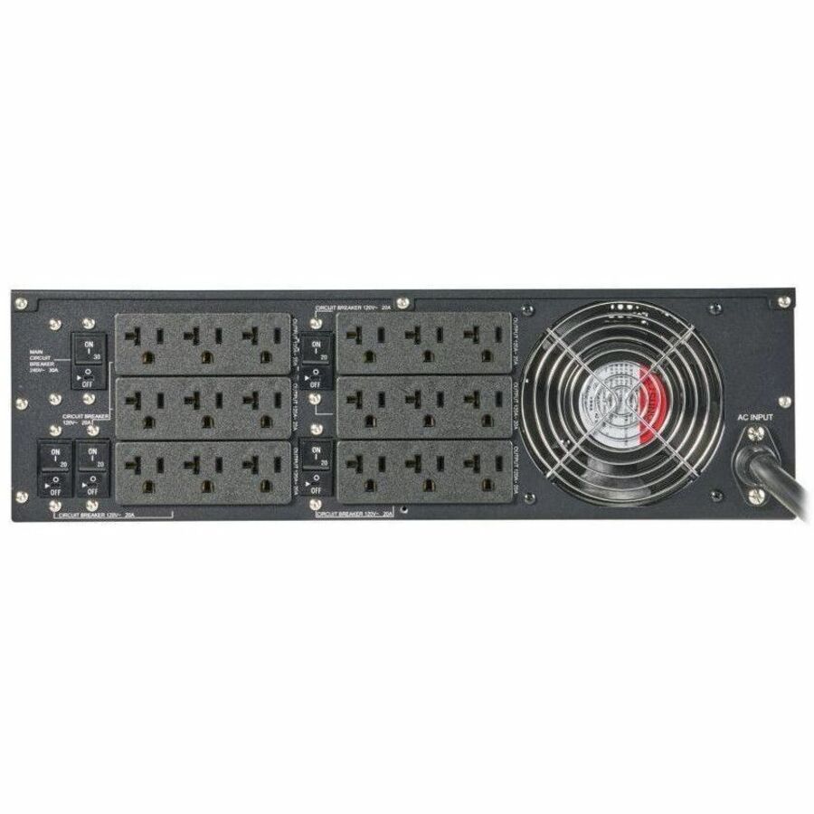 Alternate-Image1 Image for Eaton 9PX G2 5kVA 120V Step-Down Transformer - 18 NEMA 5-20R Outlets, 60 Hz, L6-30P Input, 3 ft. Cord, 3U Rack/Tower