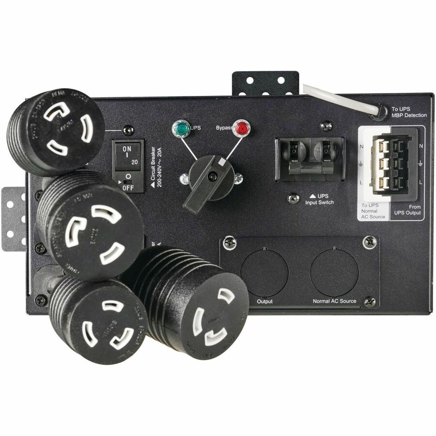 Alternate-Image5 Image for Eaton 9PX G2 Maintenance Bypass for Select 3kVA to 6kVA UPS Systems, Hardwired Input/Output, 2 L6-20R and 2 L6-30R Outlets, 0U Rack/Tower/Wall