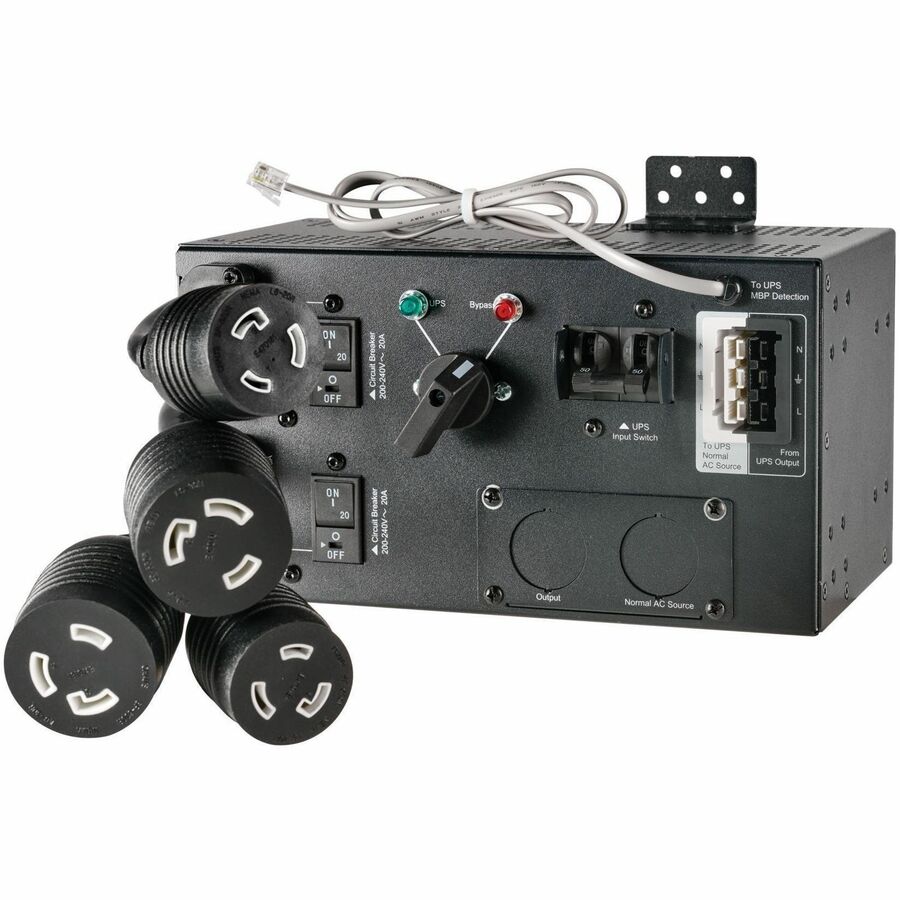 Alternate-Image3 Image for Eaton 9PX G2 Maintenance Bypass for Select 3kVA to 6kVA UPS Systems, Hardwired Input/Output, 2 L6-20R and 2 L6-30R Outlets, 0U Rack/Tower/Wall