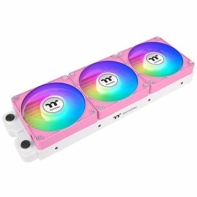 Alternate-Image1 Image for Thermaltake CT140 EX Reverse ARGB Sync PC Cooling Fan Bubble Pink (3-Fan Pack) - 3 Pack