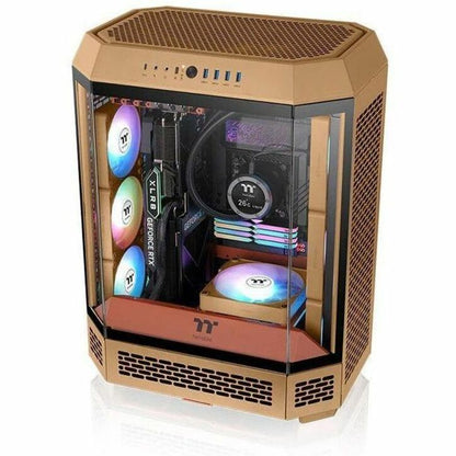 Alternate-Image3 Image for Thermaltake CT140 EX Reverse ARGB Sync PC Cooling Fan Gravel Sand (3-Fan Pack) - 3 Pack