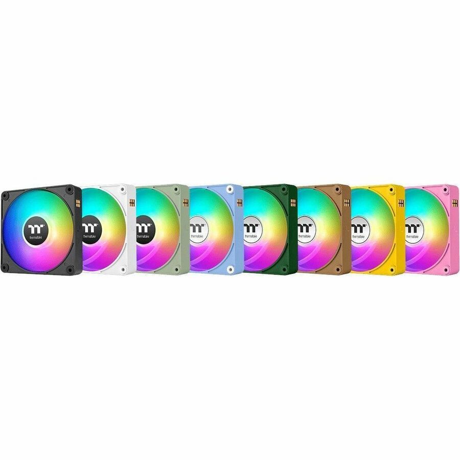 Alternate-Image1 Image for Thermaltake CT120 EX Reverse ARGB Sync PC Cooling Fan Bubble Pink (3-Fan Pack) - 3 Pack