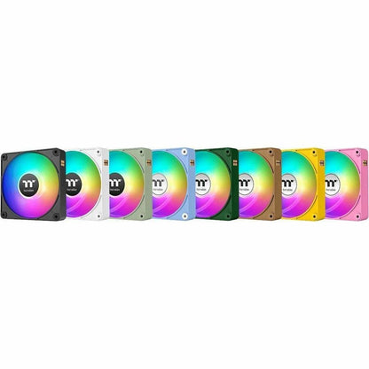 Alternate-Image1 Image for Thermaltake CT120 EX Reverse ARGB Sync PC Cooling Fan Bubble Pink (3-Fan Pack) - 3 Pack