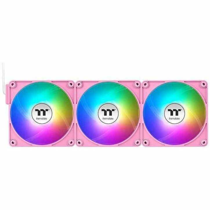 Alternate-Image4 Image for Thermaltake CT120 EX Reverse ARGB Sync PC Cooling Fan Bubble Pink (3-Fan Pack) - 3 Pack