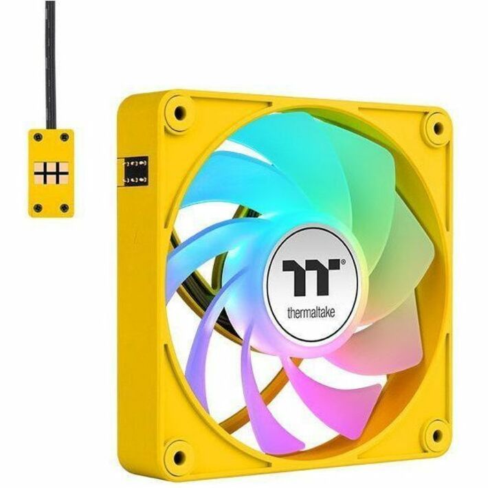 Alternate-Image2 Image for Thermaltake CT140 EX Reverse ARGB Sync PC Cooling Fan Bumblebee (3-Fan Pack) - 3 Pack