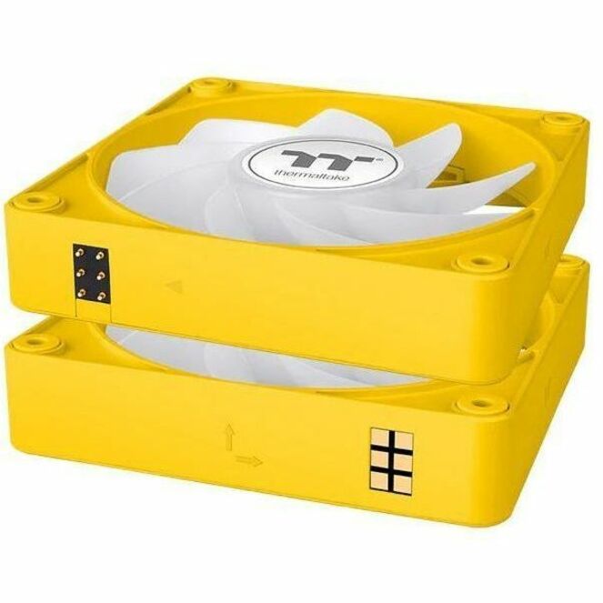 Alternate-Image3 Image for Thermaltake CT140 EX Reverse ARGB Sync PC Cooling Fan Bumblebee (3-Fan Pack) - 3 Pack