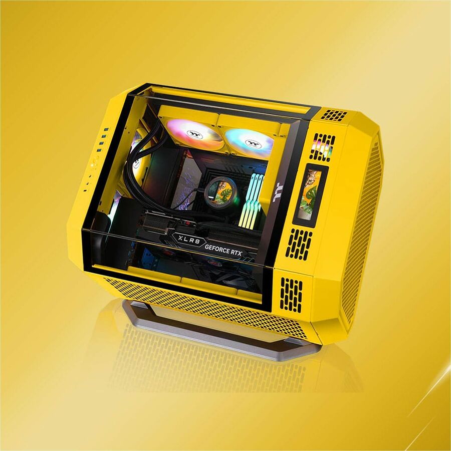 Alternate-Image9 Image for Thermaltake CT140 EX Reverse ARGB Sync PC Cooling Fan Bumblebee (3-Fan Pack) - 3 Pack