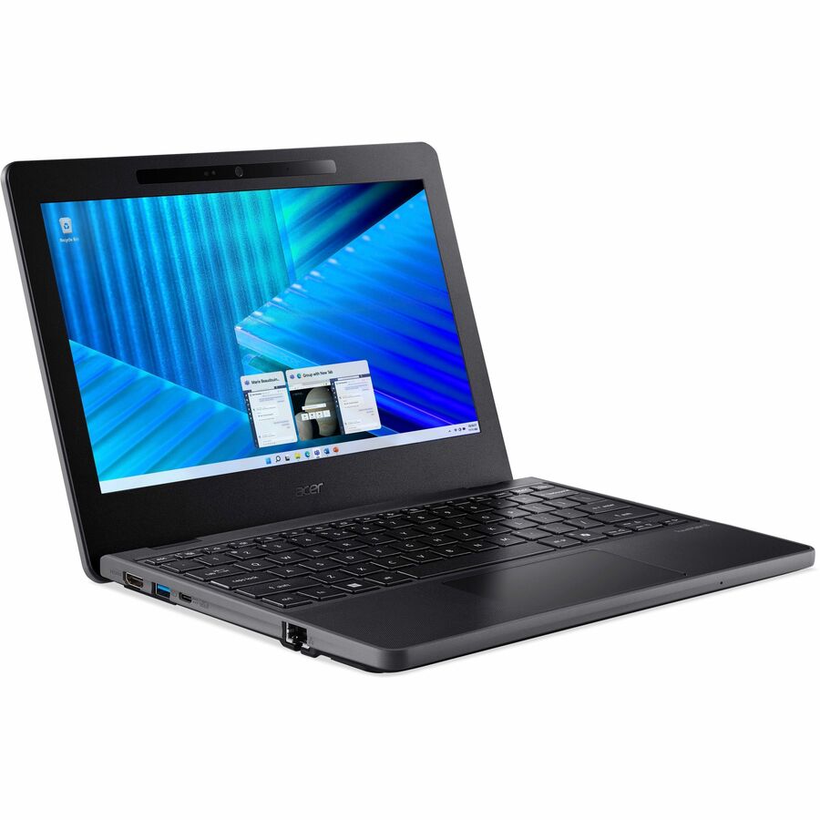 Alternate-Image4 Image for Acer TravelMate B3 11 B311-34 TMB311-34-C2UE 11.6" Notebook - HD - 60 Hz - Intel N-Series N150 - 8 GB - 128 GB Flash Memory - English Keyboard - Black