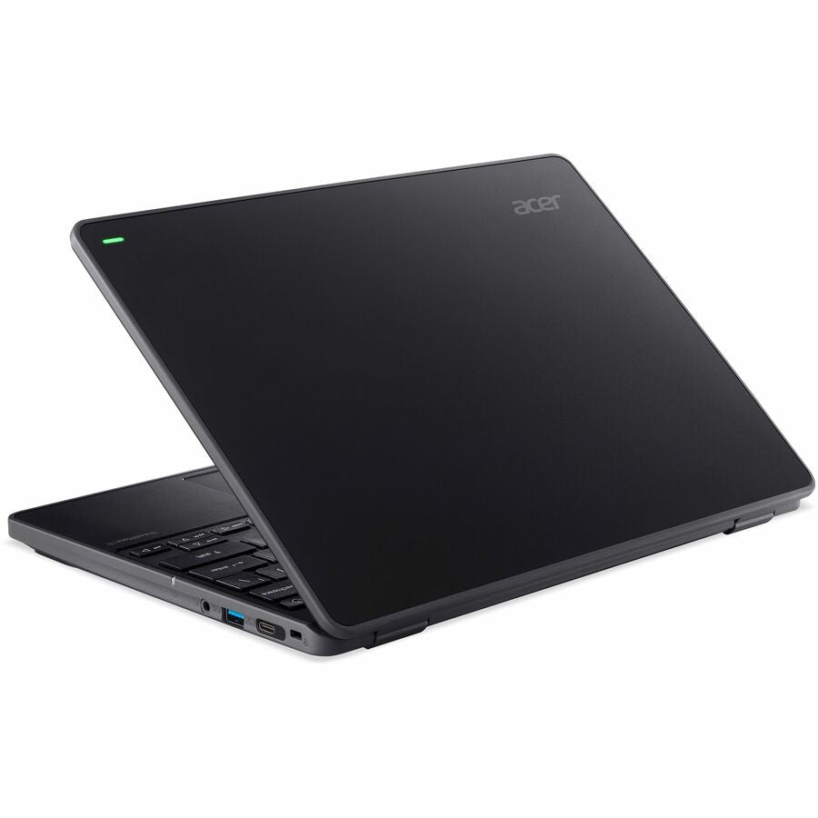Rear Image for Acer TravelMate B3 11 B311-34 TMB311-34-C2UE 11.6" Notebook - HD - 60 Hz - Intel N-Series N150 - 8 GB - 128 GB Flash Memory - English Keyboard - Black
