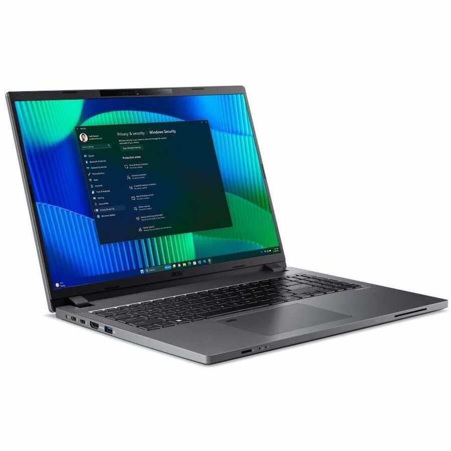 Alternate-Image2 Image for Acer TravelMate P2 16 TMP216-51T-G2 TMP216-51T-G2-57NG 16" Touchscreen Notebook - WUXGA - 60 Hz - Intel Core 5 120U - 16 GB - 512 GB SSD - English Keyboard - Iron