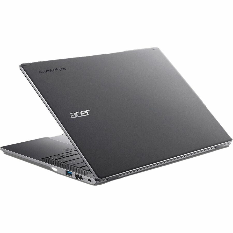 Rear Image for Acer Chromebook Plus 514 CBE594-2T CBE594-2T-30Q7 14" Touchscreen Chromebook - WUXGA - 60 Hz - Intel Core 3 100U - 16 GB - 256 GB SSD - English (US) Keyboard - Iron