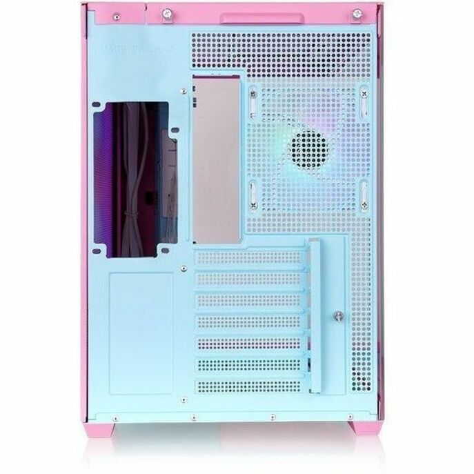 Rear Image for Thermaltake View 380 TG ARGB Bubble Pink Mid Tower Chassis