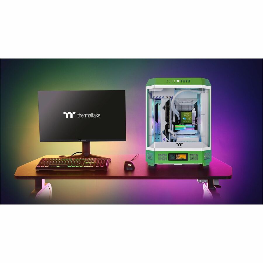 Life-Style Image for Thermaltake The Tower 600 Light-Year Green Mid Tower Chassis
