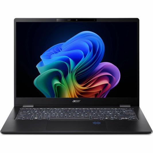 Main Image for Acer TravelMate P6 14 AI TMP614-54T TMP614-54T-79AH 14" Touchscreen Copilot+ PC Notebook - WUXGA - 60 Hz - Intel Core Ultra 7 258V - 32 GB - 1 TB PCI Express NVMe 4.0 SSD - English Keyboard - Black