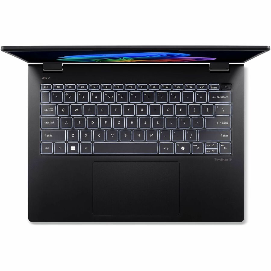 Alternate-Image3 Image for Acer TravelMate P6 14 AI TMP614-54T TMP614-54T-79AH 14" Touchscreen Copilot+ PC Notebook - WUXGA - 60 Hz - Intel Core Ultra 7 258V - 32 GB - 1 TB PCI Express NVMe 4.0 SSD - English Keyboard - Black